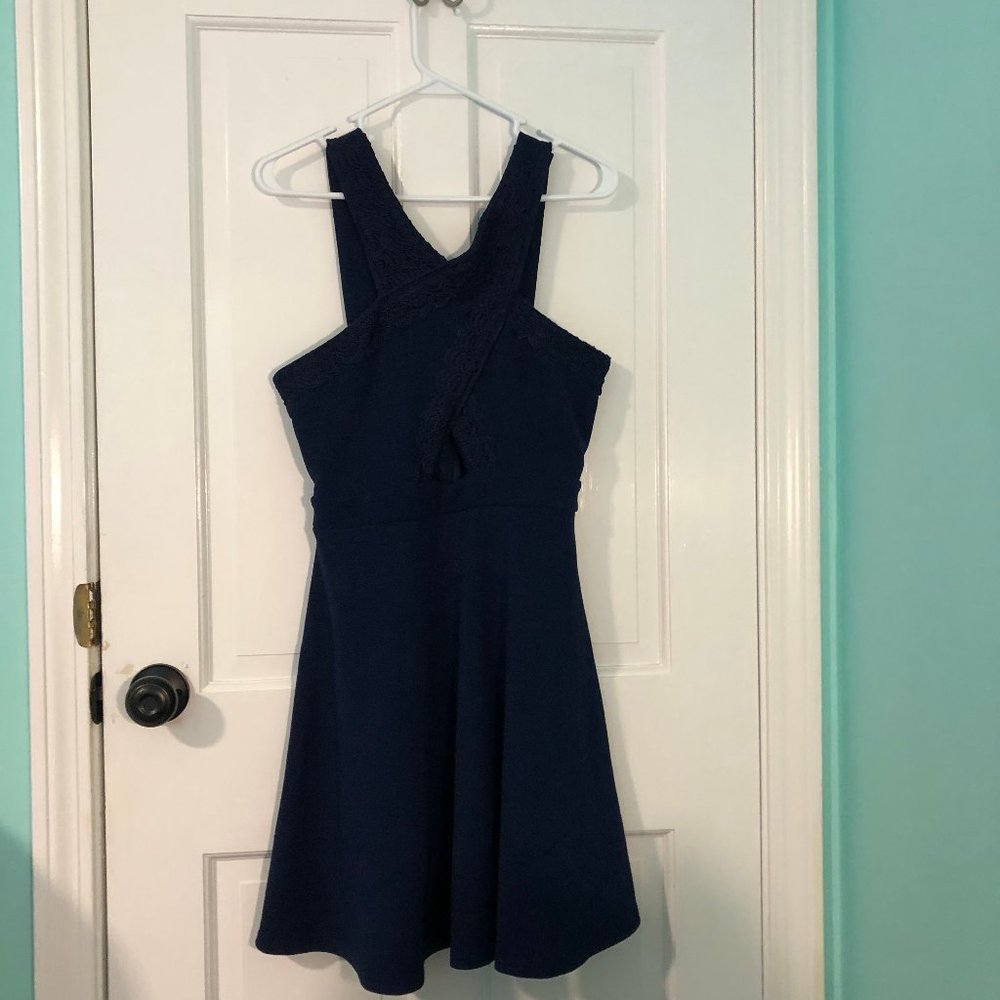 Navy Blue Dress